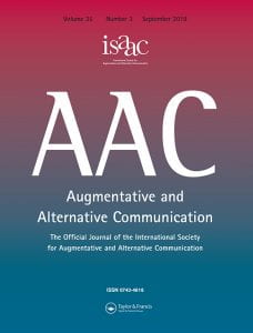 Cover of AAC journal